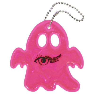 Reflexný prívesok duch, ružový