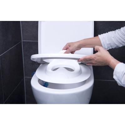 Sedátko na WC Bella Bambina, sivé