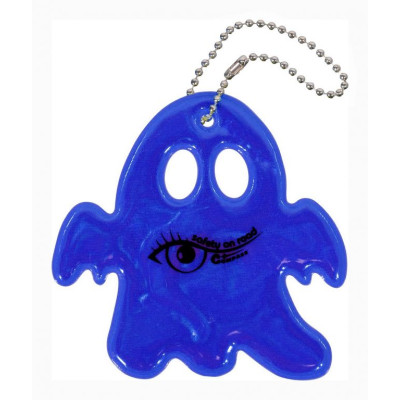 Reflexný prívesok duch, modrý