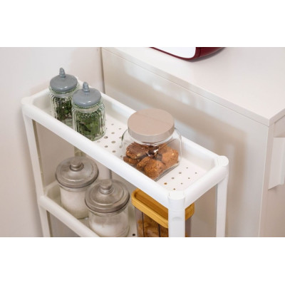 Trojposchodový regál TINA s kolieskami