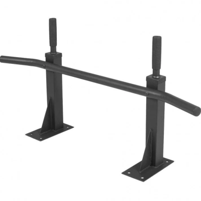 Gorilla Sports Hrazda na stenu, set s posilňovacou gumou