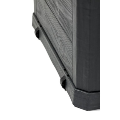 Záhradný plastový box WOODYS 280 L, grafitový