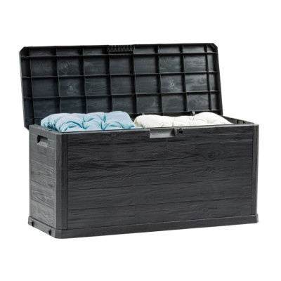 Záhradný plastový box WOODYS 280 L, grafitový
