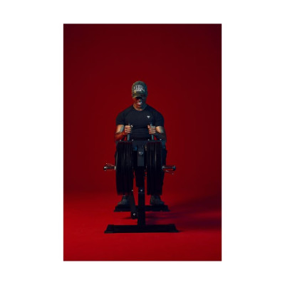 Gorilla Sports Lavica na výpony na lýtka v sede