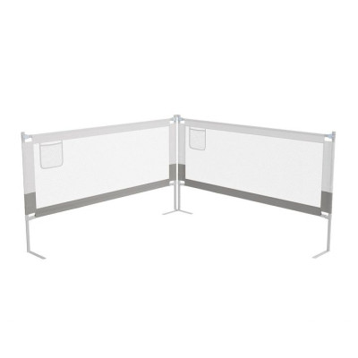Detská ochrana postele, 200 cm, výškovo nastaviteľná