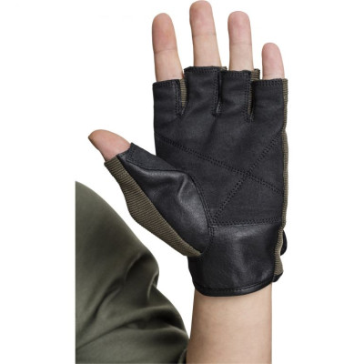 Gorilla Sports Tréningové rukavice, khaki, XS