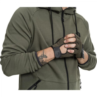 Gorilla Sports Tréningové rukavice, khaki, XS