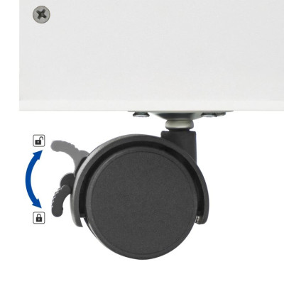 Detská knižnica a úložný priestor na hračky s tematikou vesm