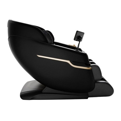 Relaxačné masážne kreslo s vyhrievaním a Bluetooth, čierne