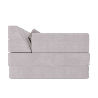 Modulárna detská pohovka s manšestrovým čalúnením, béžová