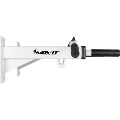 MOVIT Nástenná hrazda polstrovaná, biela