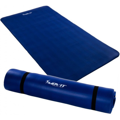 Podložka na jógu MOVIT 190 x 100 x 1,5 cm – kráľovská modrá