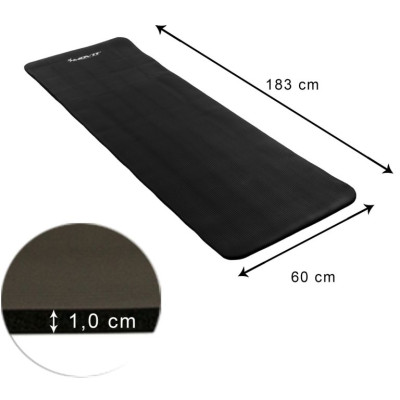 Gymnastická podložka MOVIT 183 x 60 x 1 cm - tmavozelená