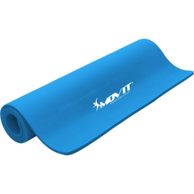 Gymnastická podložka MOVIT 183 x 60 x 1 cm - blankytne modrá