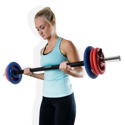 Sada liatinových diskov ScSPORTS, 2 x 1 kg