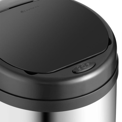 Bezdotykový odpadkový kôš 40 l s pohybovým senzorom, nerez