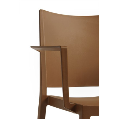 Kreslo MOSK ARMCHAIR, 82 x 57 x 56 cm, sivá farba