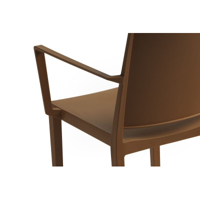 Kreslo MOSK ARMCHAIR, 82 x 57 x 56 cm, sivá farba