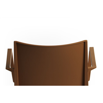 Kreslo MOSK ARMCHAIR, 82 x 57 x 56 cm, sivá farba