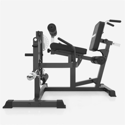 MAXXUS Multifunkčná posilňovacia stanica nôh a brucha,čierna