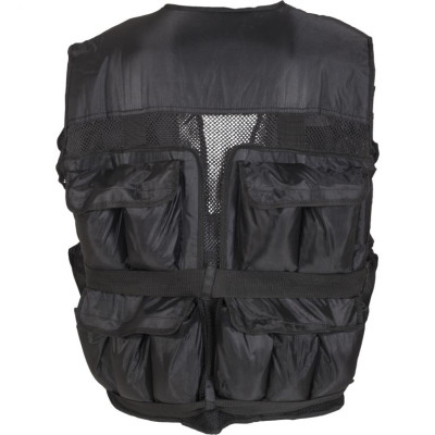 Gorilla Sports záťažová vesta, čierna, 20 kg