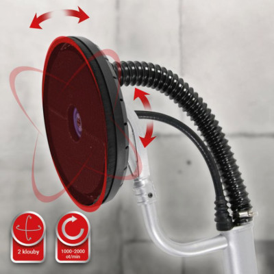 TIMBERTECH Brúska na sadrokartón 710 W, 6 brúsnych kotúčov