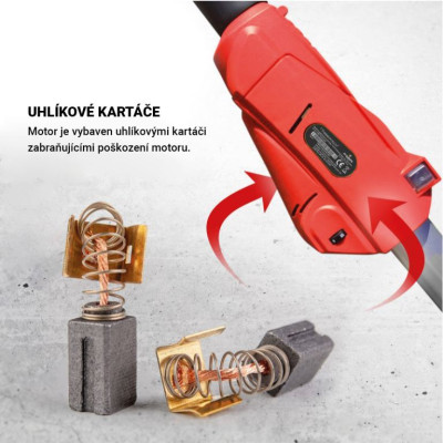 TIMBERTECH Brúska na sadrokartón 710 W, 6 brúsnych kotúčov