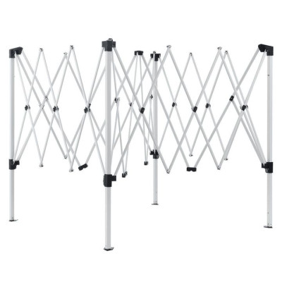 Záhradný nožnicový párty stan 3×3 m, s UV ochranou, zelený