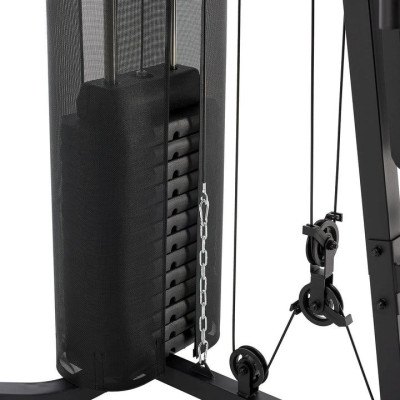 Multifunkčná posilňovacia veža, závažia 77 kg