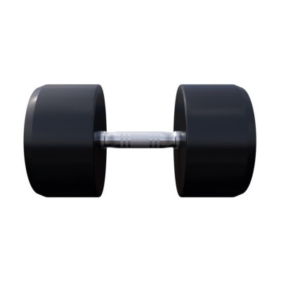 Gorilla Sports Jednoručná činka čierno/biela, 40 kg