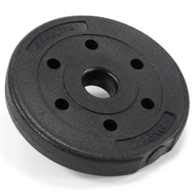 MAXXIVA sada závažia 7,5 kg, cement, čierna, 4ks