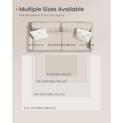 Koberec Boho 120×170 cm, protišmykový, béžový