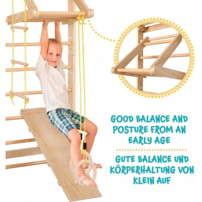 Physionics rebriny s príslušenstvom 80 x 220 x 60 cm, 100 kg