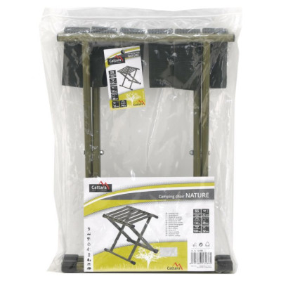 Kempingová skladacia stolička Nature - 29 x 34 x 24 cm