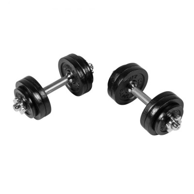 Gorilla Sports Sada liatinových činiek, 30 kg