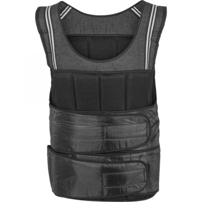 Gorilla Sports Záťažová vesta na suchý zips, 18 kg