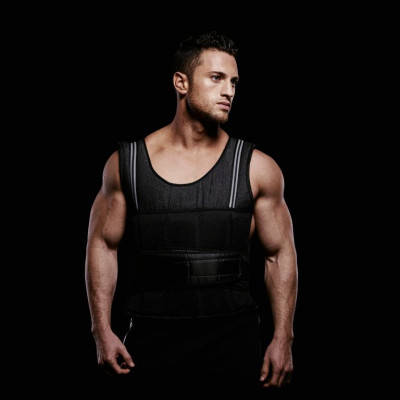 Gorilla Sports Záťažová vesta na suchý zips, 18 kg