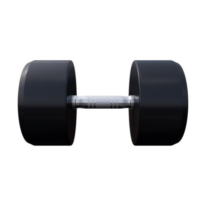Gorilla Sports Jednoručná činka čierno/biela, 35 kg