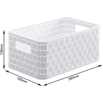 Country box A5, 6 l - biela