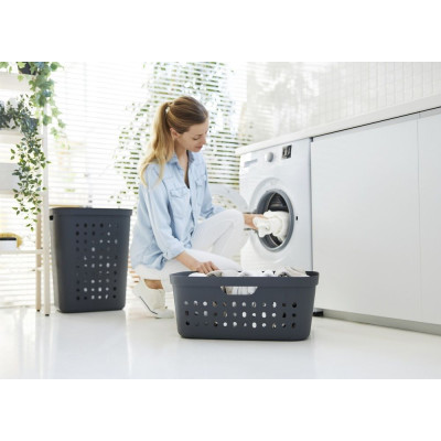 JONA Kôš na čistú bielizeň, 39 L, antracit