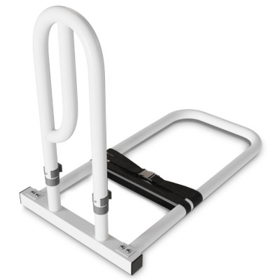 Biele madlo k posteli s nastaviteľnou výškou