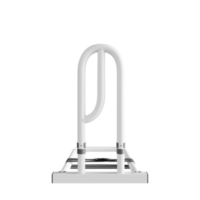 Biele madlo k posteli s nastaviteľnou výškou