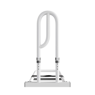 Biele madlo k posteli s nastaviteľnou výškou