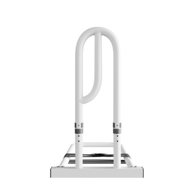 Biele madlo k posteli s nastaviteľnou výškou