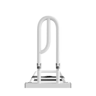 Biele madlo k posteli s nastaviteľnou výškou