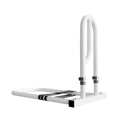 Biele madlo k posteli s nastaviteľnou výškou