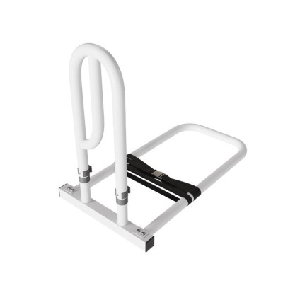 Biele madlo k posteli s nastaviteľnou výškou