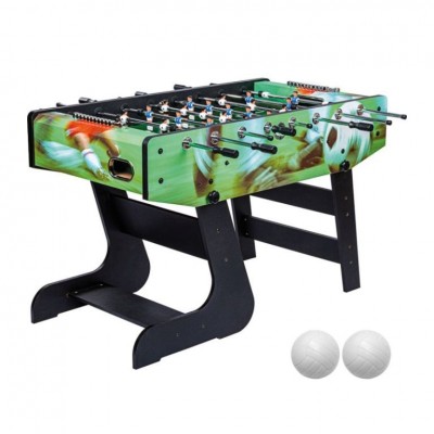 Stolný futbal Liverpool 141 x 125 x 89 cm, zelená potlač Stolný futbal Liverpool 141 x 125 x 89 cm, zelená potlač