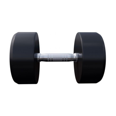 Gorilla Sports Jednoručné činky čierno/biele, 2 x 25 kg