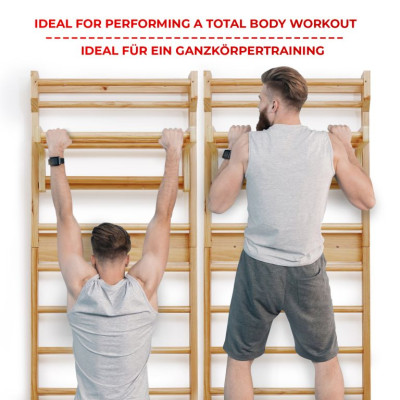 PHYSIONICS Fitness rebriny s posuvnou hrazdou